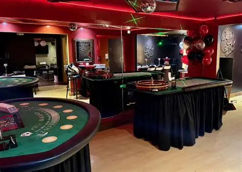Elegancki event firmowy VIP z nowoczesną strefą kasynową